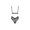 Obsessive - Isabellia body L/XL. Cudownie ażurowe body z intrygującym wycięciem z  przodu 