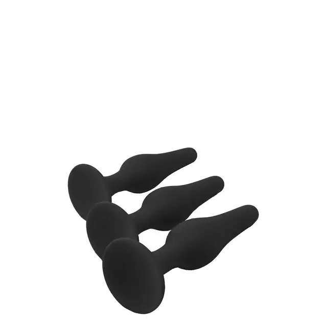 DreamToys - Fantastic Anal Training Kit. Zestaw plugów analnych z przyssawkami. Zaczerpnij analnej przyjemności bez użycia rąk.