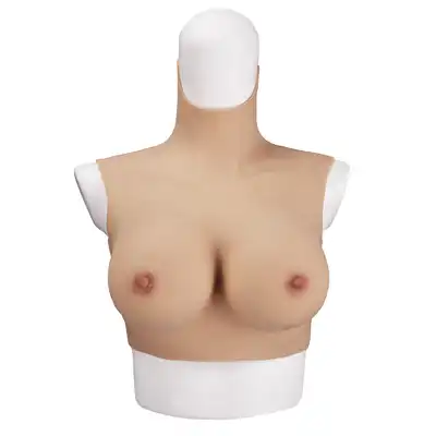 XX-Dreamstoys - Ultra Realistic Breast L. Realistyczna proteza piersi z miseczką E. Spektakularny efekt 