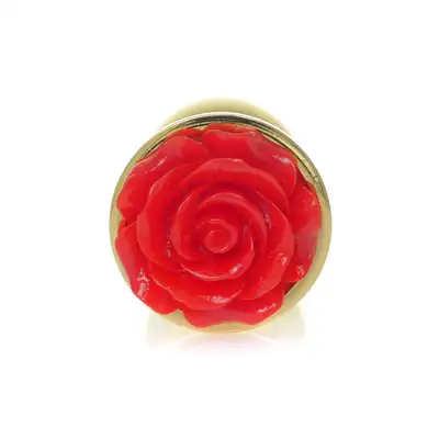 Bseries - Plug-Jewellery Gold PLUG ROSE- Red