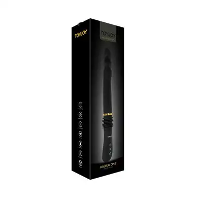 ToyJoy - Magnum Opus Thruster - wibrator premium z ruchem posuwistym. Wydłużenie aż o 8 cm! 