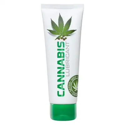 Cobeco - Cannabis Lubricant 125 ml. Mega nawilżający lubrykant z olejkiem z konopii. Bogaty w kwasy tłuszczowe. Mega Sale!