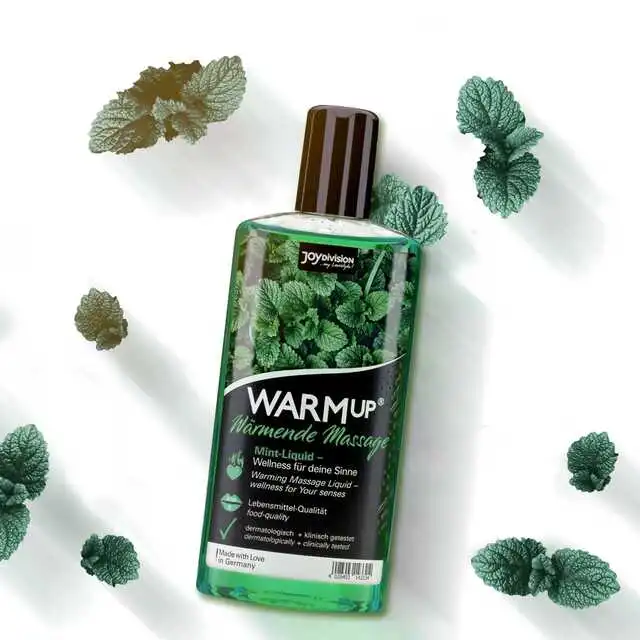 JoyDivision - WARMup Mint 150 ml. Rozgrzewający żel do masażu o smaku i zapachu mięty 