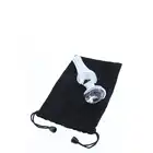 Dream Toys - Gleaming Love Pleasure Set Silver. Srebrny, smukły zestaw treningowy plugów analnych z kryształkami.