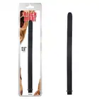 Black Mont - Silicone Douche Tube 12.8" Black - czarna końcówka do lewatywy. Zadbaj o czystość 