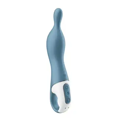 Satisfyer - A-Mazing 1 Blue - nowoczesny wibrator, przyjemna stymulacja punktu A