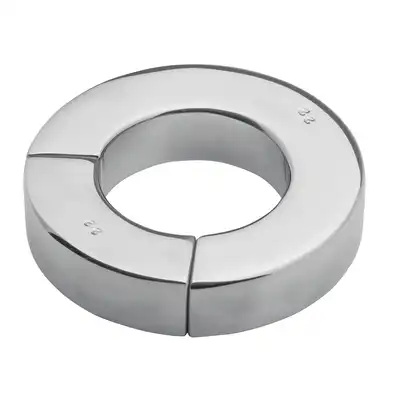 Malesation - Magnetic Cock Ring. Niezwykły pierścień erekcyjny ze stali nierdzewnej. Ring z magnetycznym zamknięciem. Tego jeszcze nie próbowałeś