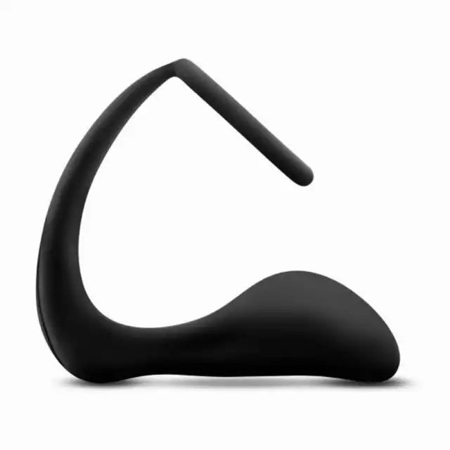 Anal Adventures - Cock Ring Plug. Zatyczka analna z ringiem na penisa z silikonu platynowego. Świetny masaż prostaty