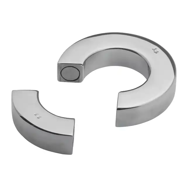 Malesation - Magnetic Cock Ring. Niezwykły pierścień erekcyjny ze stali nierdzewnej. Ring z magnetycznym zamknięciem. Tego jeszcze nie próbowałeś