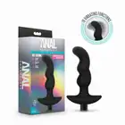 Anal Adventures - Vibrating Prostate 03. Falisty stymulator prostaty. 10 trybów wibracji i silikon premium z platyną 