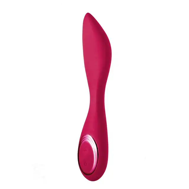 Sparkling - Bendable Vibrator Eliza - giętki wibrator z końcówką w kształcie języka. Marka premium, elektryzujące wrażenia 
