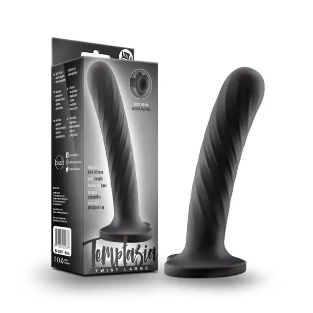 Temptasia - Twist Dildo L. Duże spiralne dildo analne. Poczuj zakręconą moc analnej rozkoszy