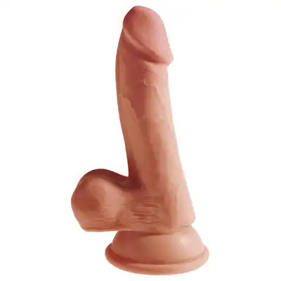 King Cock - Triple Density 6,5". Realistyczne dildo o potrójnej gęstości - jak prawdziwy penis!