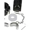 Fetish Collection - Handcuffs &amp; Cock Ring. Kajdanki z ringiem na penisa, zamykane specjalnym kluczem. Nowy wymiar zniewolenia 