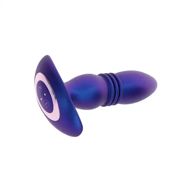 ToyJoy - Buttocks The Tough Thrusting Vibrating Plug. Plug analny z wibracjami i ruchem posuwistym. Potężny silnik zapewnia dogłębne wibracje