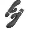 B Swish - BWild Classic Wave Vibrator Black. Klasyczny wibrator z nietypowymi wypustkami w kształcie fal na trzonie dla dodatkowej stymulacji. 