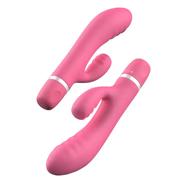B Swish - BWild Classic Wave Vibrator Pink. Klasyczny wibrator z nietypowymi wypustkami w kształcie fal na trzonie dla dodatkowej stymulacji. 