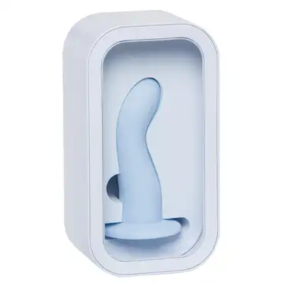 Ylva &amp; Dite - Leda Sky Dildo - dildo w kolorze nieba, wykonane z gładkiego silikonu premium