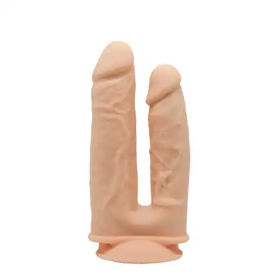 REAL LOVE DUAL DENSITY DOUBLE PENETRATOR FLESH