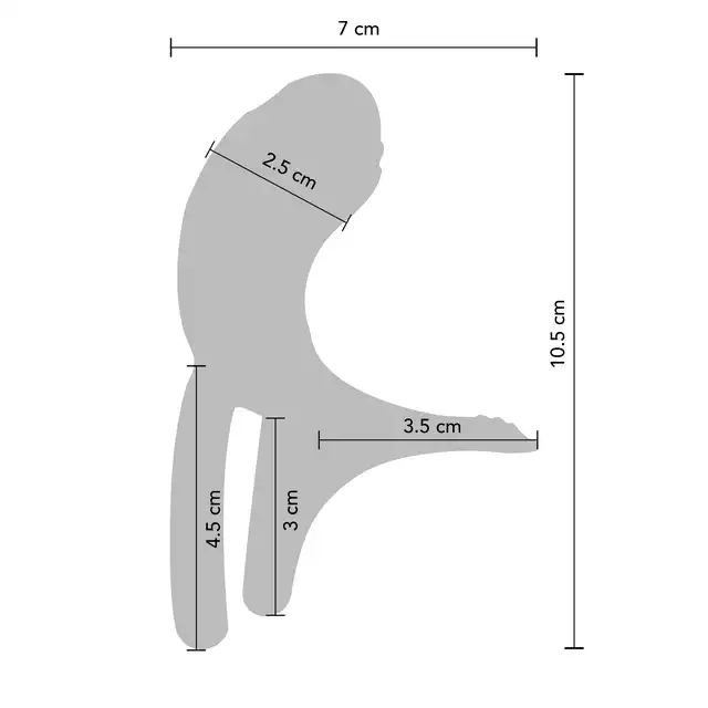 Xocoon - Couples Stimulator Ring USB. Niesamowity wibrujący ring dla par ze stymulatorem wejścia pochwy i łechtaczki 