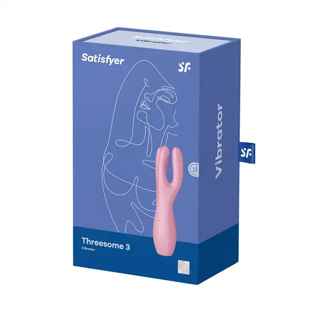 Satisfyer - Threesome 3 Pink. Innowacja wśród stymulatorów łechtaczki. Trzy stymulujące ramiona, personalizacja doznań.