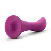 Temptasia - Bellatrix Dildo. Dildo analne z mocną przyssawką. 16cm śliwkowej przyjemności bez użycia rąk