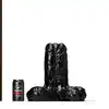 All Black - Gape, Set and Match Black. Ekstremalne potrójne dildo dla fanatyków intensywnej penetracji.