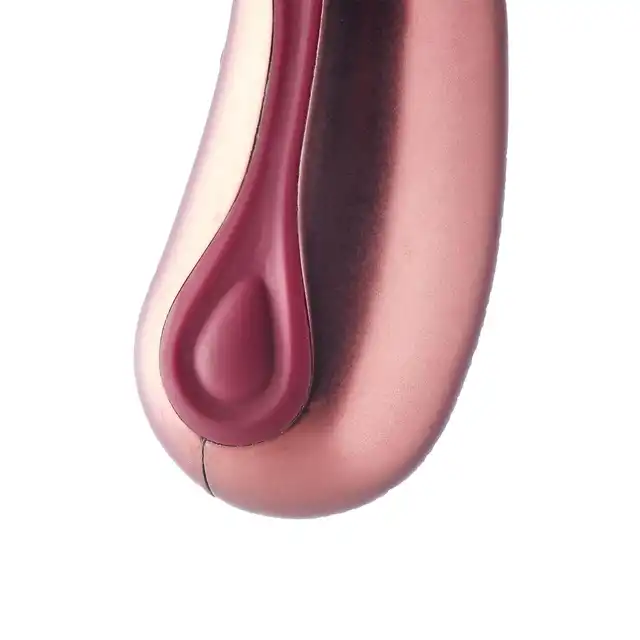 Dinky - Duo Vibrator Jimmy K. Podwójny wibrator ze stymulującymi żłobieniami. Podwójna stymulacja - łechtaczka i punkt G.