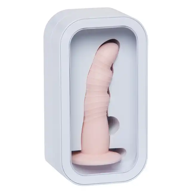 Ylva &amp; Dite - Rhea Honey Dildo - prążkowane dildo wykonane z gładkiego silikonu premium