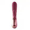 Dinky - Duo Vibrator Jimmy K. Podwójny wibrator ze stymulującymi żłobieniami. Podwójna stymulacja - łechtaczka i punkt G.