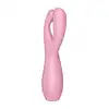 Satisfyer - Threesome 3 Pink. Innowacja wśród stymulatorów łechtaczki. Trzy stymulujące ramiona, personalizacja doznań.