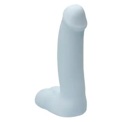 Ylva &amp; Dite - Icarus Sky Grey Dildo - błękitne dildo wykonane z gładkiego silikonu premium