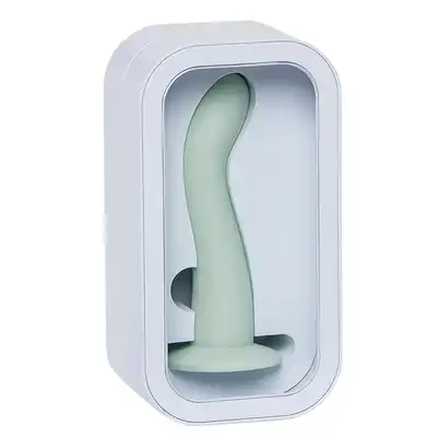 Ylva &amp; Dite - Swan Sage Dildo - pistacjowe dildo w kształcie łabędzia, wykonane z gładkiego silikonu premium