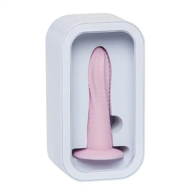 Ylva &amp; Dite - Prickly Pear Ballad Dildo - różowe dildo z wypustkami, wykonane z gładkiego silikonu premium