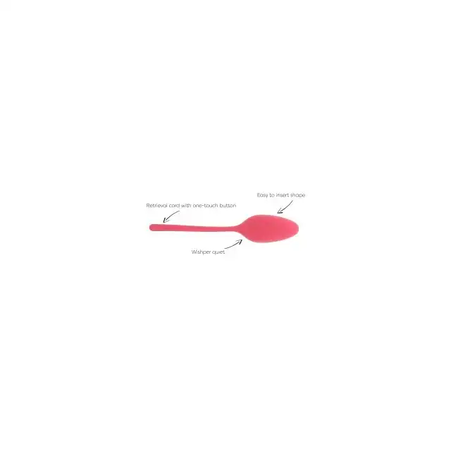 Mae B - Intimate Health Vibrating Exercise Egg. Wibrujące jajko do ćwiczeń mięśni kegla. Połącz trening z przyjemnością