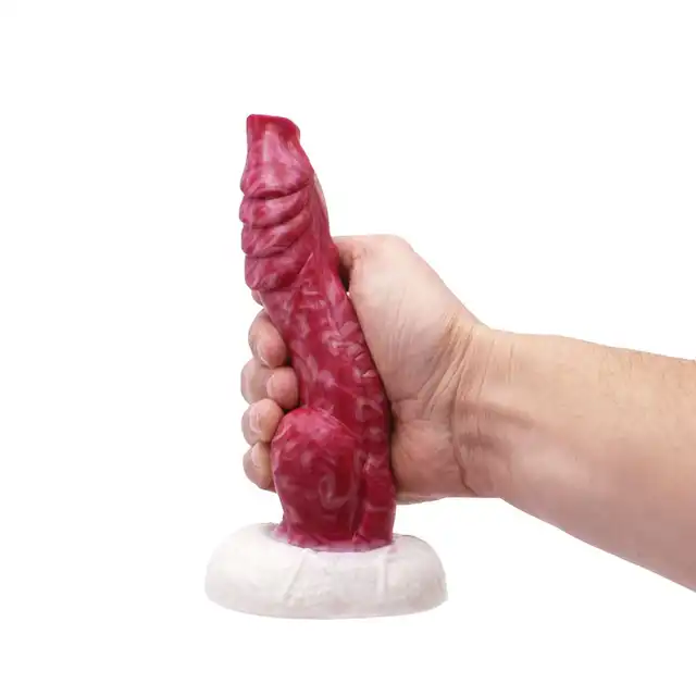 Kiotos Monstar - Dildo Beast 46. Dildo w kształcie potwornego penisa bestii. Liczne wypustki i niezapomniana stymulacja