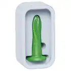 Ylva &amp; Dite - Prickly Pear Fresh Green - zielone dildo z kolcami, wykonane z gładkiego silikonu premium