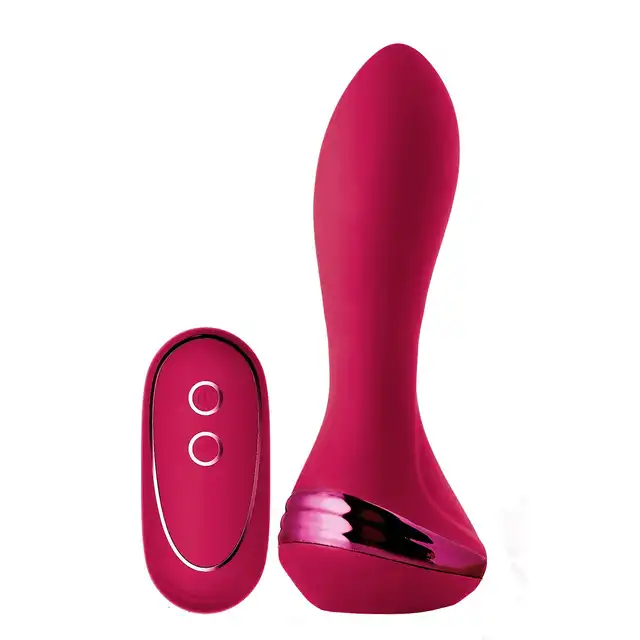 Sparkling - Anal Plug Isabella - nowoczesny, plug analny z wibracjami i funkcją pompowania. Niesamowita rozkosz z zabaw analnych