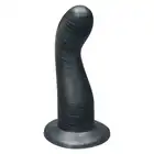 Ylva &amp; Dite - Leda Silver Grey Dildo - srebrzyste dildo wykonane z gładkiego silikonu premium