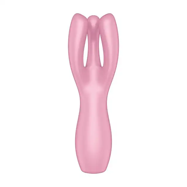 Satisfyer - Threesome 3 Pink. Innowacja wśród stymulatorów łechtaczki. Trzy stymulujące ramiona, personalizacja doznań.