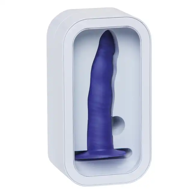 Ylva &amp; Dite - Anteros Iridescent Violet - dildo o realistycznym kształcie, silikon klasy premium