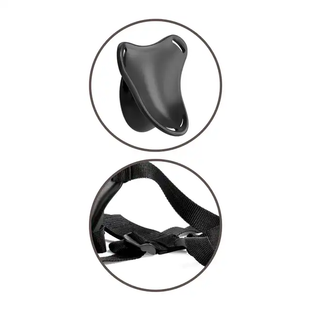 Pipedream - King Cock Elite Beginners Body Dock Harness. Uprząż strap-on z tarczą na dilda i wibratory z przyssawką. Innowacja wśród straponów!