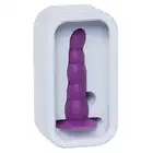 Ylva &amp; Dite - Circe Violet Dildo - dildo o unikatowym kształcie wykonane z gładkiego silikonu premium