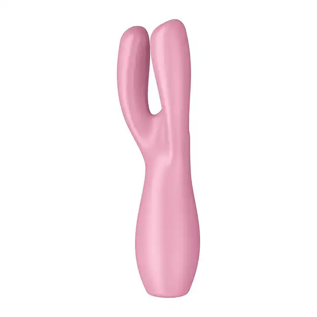 Satisfyer - Threesome 3 Pink. Innowacja wśród stymulatorów łechtaczki. Trzy stymulujące ramiona, personalizacja doznań.