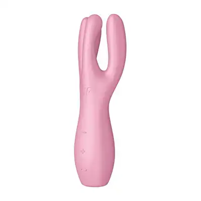 Satisfyer - Threesome 3 Pink. Innowacja wśród stymulatorów łechtaczki. Trzy stymulujące ramiona, personalizacja doznań.