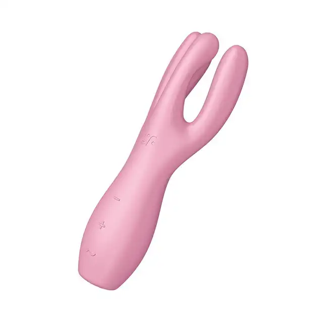 Satisfyer - Threesome 3 Pink. Innowacja wśród stymulatorów łechtaczki. Trzy stymulujące ramiona, personalizacja doznań.