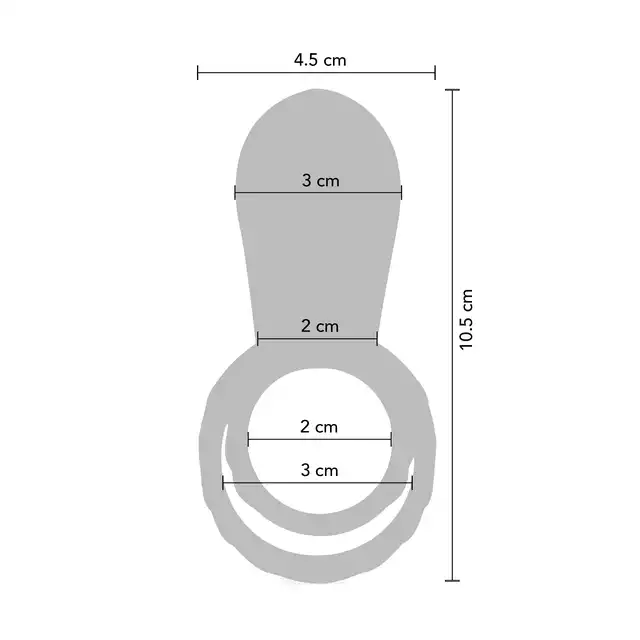 Xocoon - Couples Vibrator Ring USB. Wibrator dla par. Ring na penisa, stymulator łechtaczki i nakładka powiększająca penisa - hit!