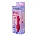 Sparkling - Tip Vibrator Verona - innowacyjny wibrator z trzema wymiennymi końcówkami. Gwarancja przyjemności!