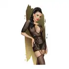 Penthouse - High Stakes Black S-L - obcisła mini sukienka, która wyróżnia się krojem