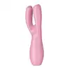 Satisfyer - Threesome 3 Pink. Innowacja wśród stymulatorów łechtaczki. Trzy stymulujące ramiona, personalizacja doznań.